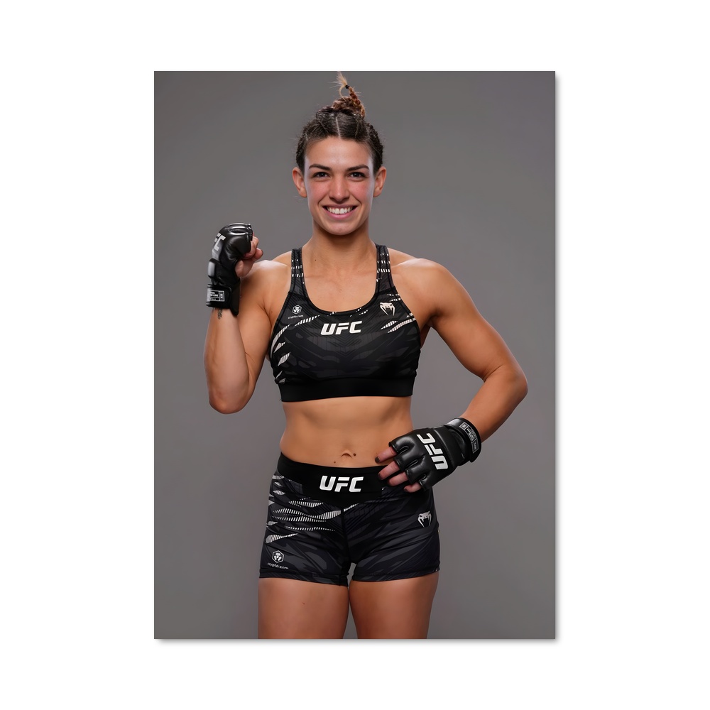 Poster Championne UFC